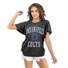 Indianapolis Colts Gameday Couture Women's Relaxed Flutter Sleeve T-Shirt