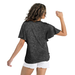 Minnesota Vikings Gameday Couture Women's Relaxed Flutter Sleeve T-Shirt