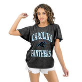 Carolina Panthers Gameday Couture Women's Relaxed Flutter Sleeve T-Shirt