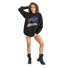 Buffalo Bills Gameday Couture Women's Oversized Long Sleeve T-Shirt