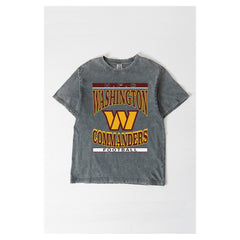 Washington Commanders Gameday Couture Women's Oversized Classic Grind Washed T-Shirt