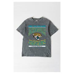 Jacksonville Jaguars Gameday Couture Women's Oversized Classic Grind Washed T-Shirt