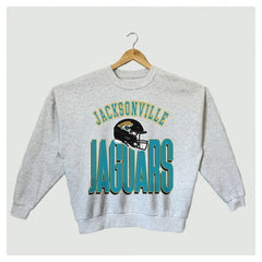 Jacksonville Jaguars Gameday Couture Women's Fierce Focus Premium Oversized Fleece Pullover Sweatshirt