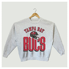 Tampa Bay Buccaneers Gameday Couture Women's Fierce Focus Premium Oversized Fleece Pullover Sweatshirt