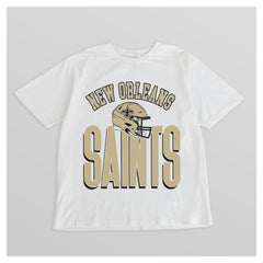New Orleans Saints Gameday Couture Women's Oversized Classic Fierce Focus T-Shirt