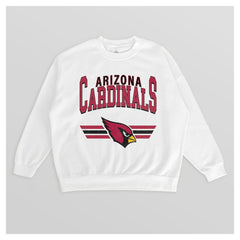Arizona Cardinals Gameday Couture Women's Swift Strike Premium Oversized Fleece Pullover Sweatshirt