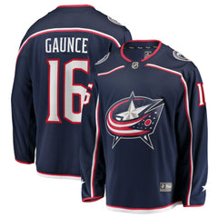Brendan Gaunce Columbus Blue Jackets Fanatics Home Breakaway Jersey Outlet