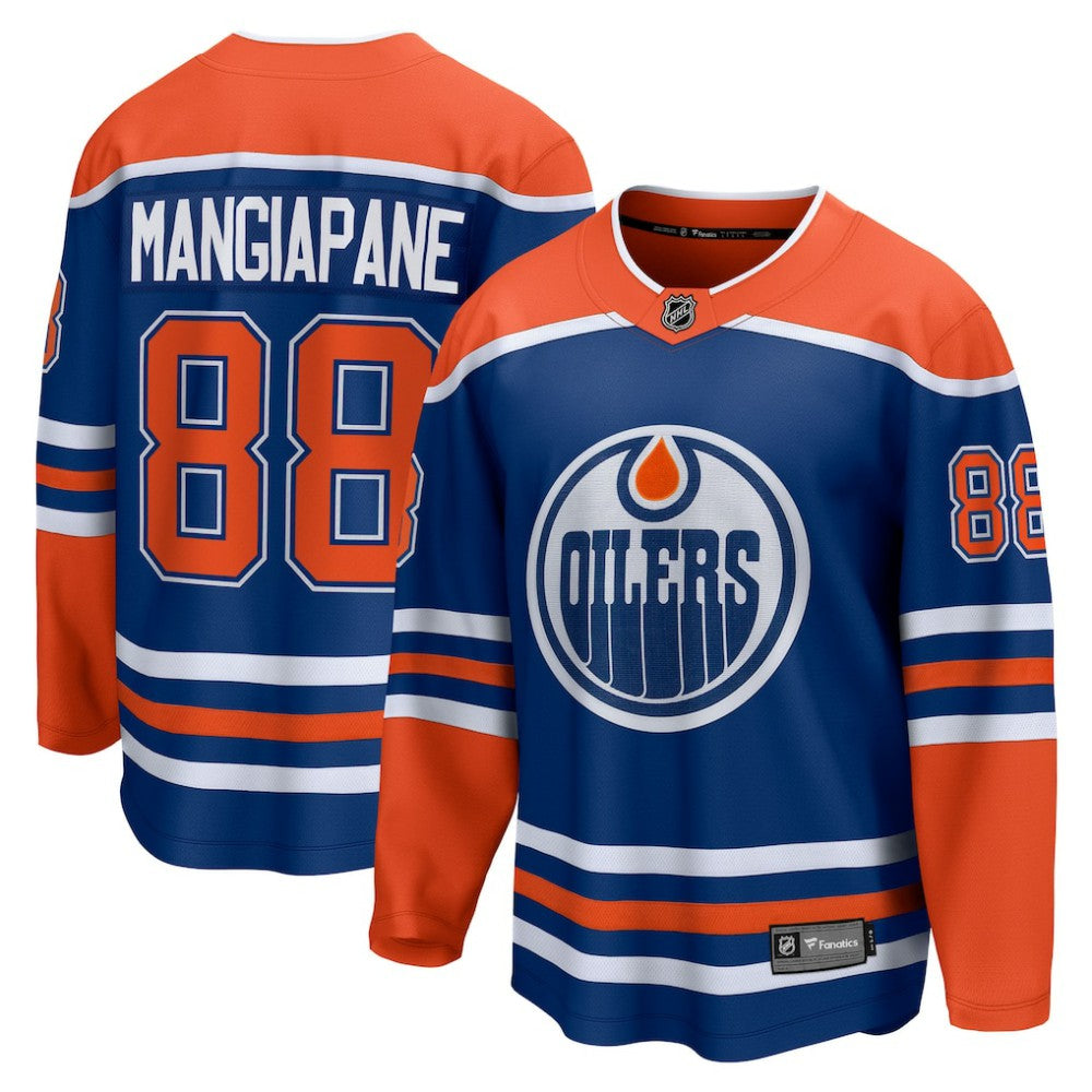 Andrew Mangiapane Edmonton Oilers Fanatics Home Breakaway Jersey On Sale