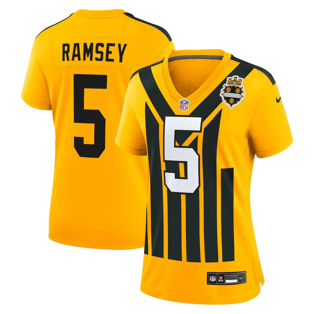 Pittsburgh Steelers Nike Jalen Ramsey Women's Alternate 1933 Throwback Game Jersey