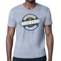 Milwaukee Brewers Starter Route 66 Team Logo T-Shirt | MLB On Sale