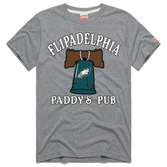 Philadelphia Eagles x It's Always Sunny in Philadelphia Homage Unisex Flipadelphia Paddy's Pub Tri-Blend T-Shirt