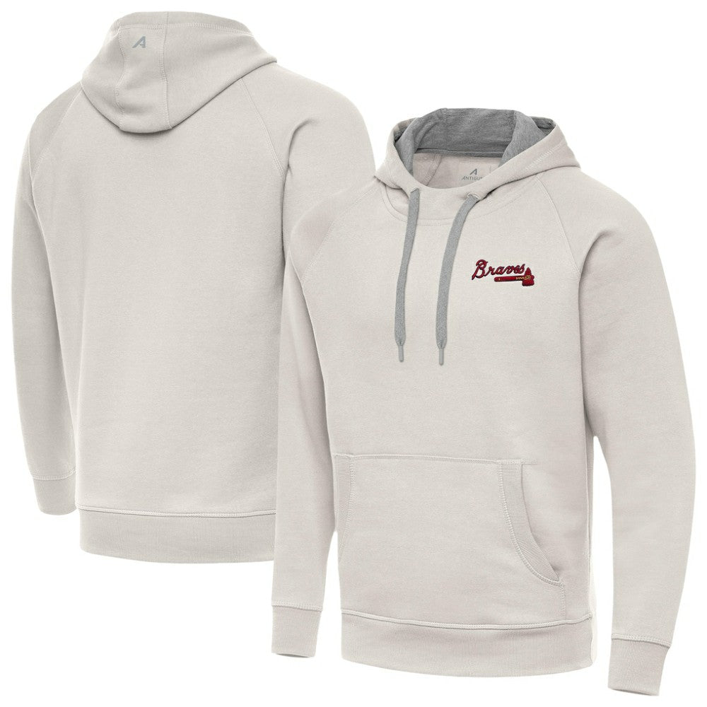 Atlanta Braves Antigua Victory Pullover Hoodie | MLB Shop