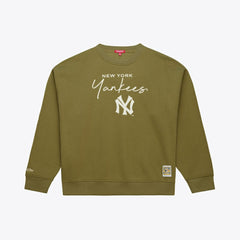 New York Yankees Mitchell & Ness Women's Cooperstown Collection Fleece Sweatshirt | MLB Discount