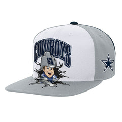 Dallas Cowboys Mitchell & Ness Youth Team Mascot Snapback Hat