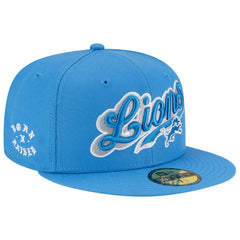 Detroit Lions New Era Born x Raised 59FIFTY Fitted Hat