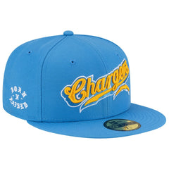 Los Angeles Chargers New Era Born x Raised 59FIFTY Fitted Hat