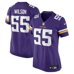 Minnesota Vikings Nike Eric Wilson Women's Team Game Jersey