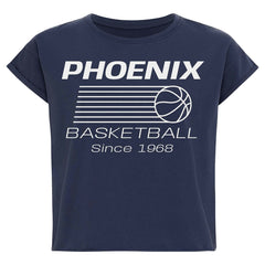 Phoenix Suns Sportiqe Women's Athletic Club Collection Alana Premium Cropped T-Shirt On Sale