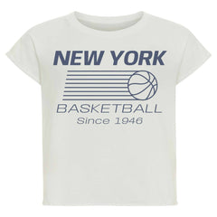New York Knicks Sportiqe Women's Athletic Club Collection Alana Premium Cropped T-Shirt Online