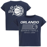 Orlando Magic Sportiqe Women's Athletic Club Collection Alana Premium Cropped T-Shirt On Sale