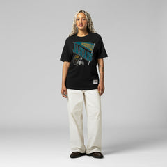 Jacksonville Jaguars Mitchell & Ness Women's Team Dynamic Boyfriend T-Shirt