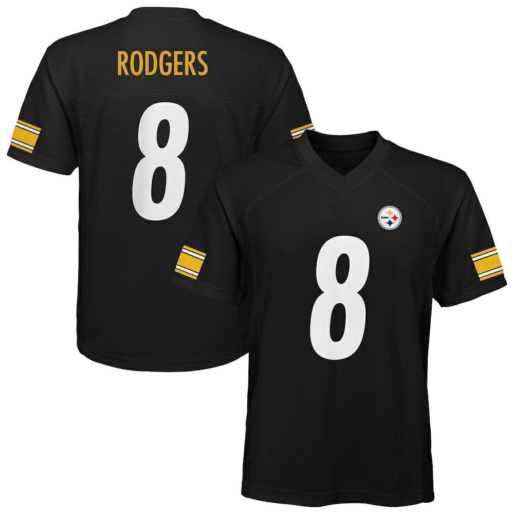 Pittsburgh Steelers Aaron Rodgers Outerstuff Preschool Replica Player Jersey