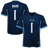 Tennessee Titans Cameron Ward Youth Replica Player Jersey