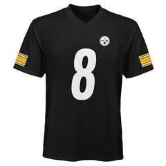 Aaron Rodgers Pittsburgh Steelers Outerstuff Youth Replica Player Jersey - Black discount