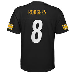 Pittsburgh Steelers Aaron Rodgers Outerstuff Youth Replica Player Jersey