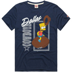 Dallas Cowboys Homage x The Simpsons Unisex Tri-Blend T-Shirt