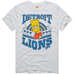 Detroit Lions Homage x The Simpsons Unisex Tri-Blend T-Shirt