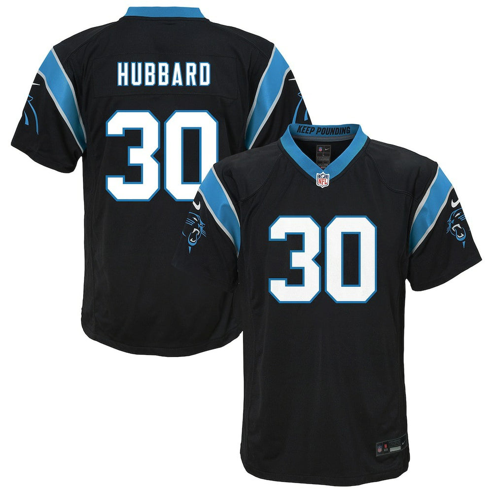 Carolina Panthers Nike Chuba Hubbard Youth Team Game Jersey