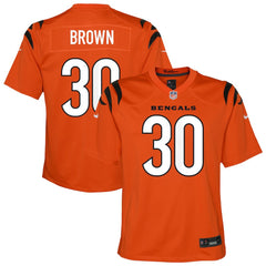Cincinnati Bengals Nike Chase Brown Youth Youth
