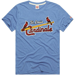 St. Louis Cardinals Homage Hyper Local Refresh Tri-Blend T-Shirt | MLB Discount