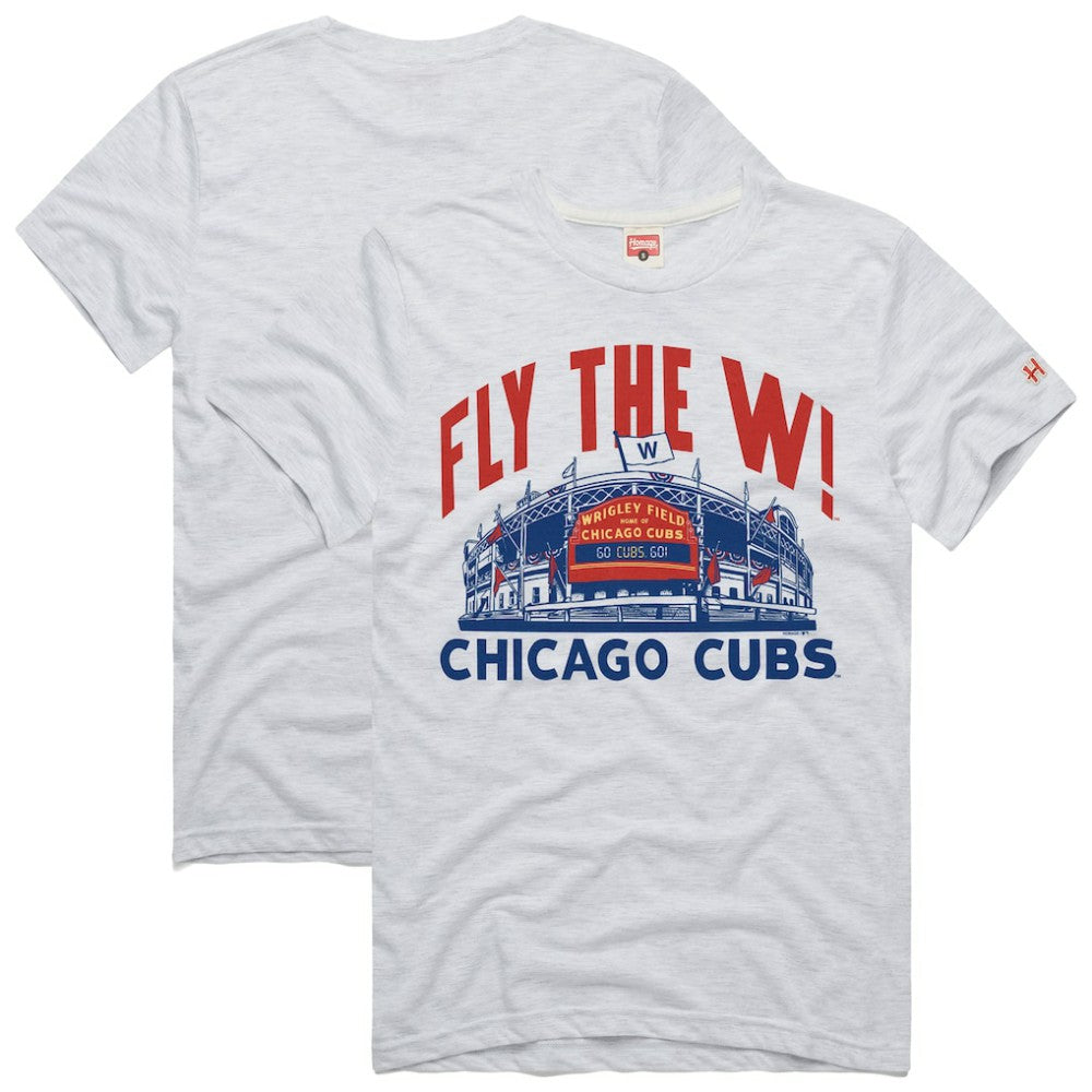 Chicago Cubs Homage Hyper Local Refresh Tri-Blend T-Shirt | MLB Online