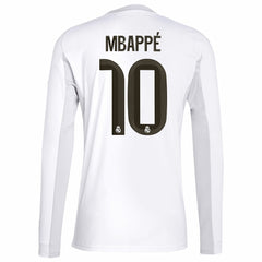 Kylian Mbappé Real Madrid 2025/26 Home Replica Player Jersey White - Adidas