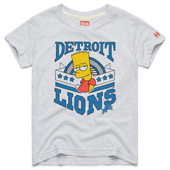 Detroit Lions Homage x The Simpsons Youth Tri-Blend T-Shirt