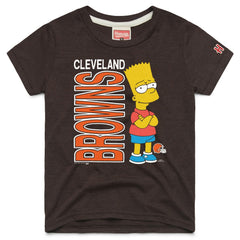 Cleveland Browns Homage x The Simpsons Youth Tri-Blend T-Shirt