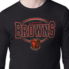 Cleveland Browns Starter Team Track Graphic Long Sleeve T-Shirt