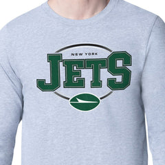 New York Jets Starter Team Track Graphic Long Sleeve T-Shirt