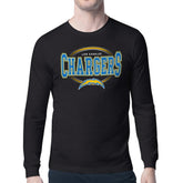 Los Angeles Chargers Starter Team Track Graphic Long Sleeve T-Shirt