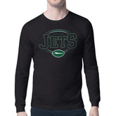 New York Jets Starter Team Track Graphic Long Sleeve T-Shirt