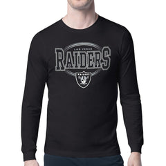 Las Vegas Raiders Starter Team Track Graphic Long Sleeve T-Shirt