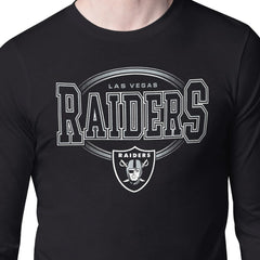 Las Vegas Raiders Starter Team Track Graphic Long Sleeve T-Shirt