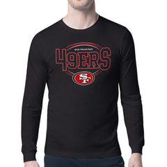 San Francisco 49ers Starter Team Track Graphic Long Sleeve T-Shirt