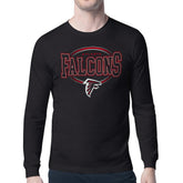 Atlanta Falcons Starter Team Track Graphic Long Sleeve T-Shirt