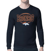 Denver Broncos Starter Team Track Graphic Long Sleeve T-Shirt