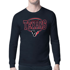 Houston Texans Starter Team Track Graphic Long Sleeve T-Shirt