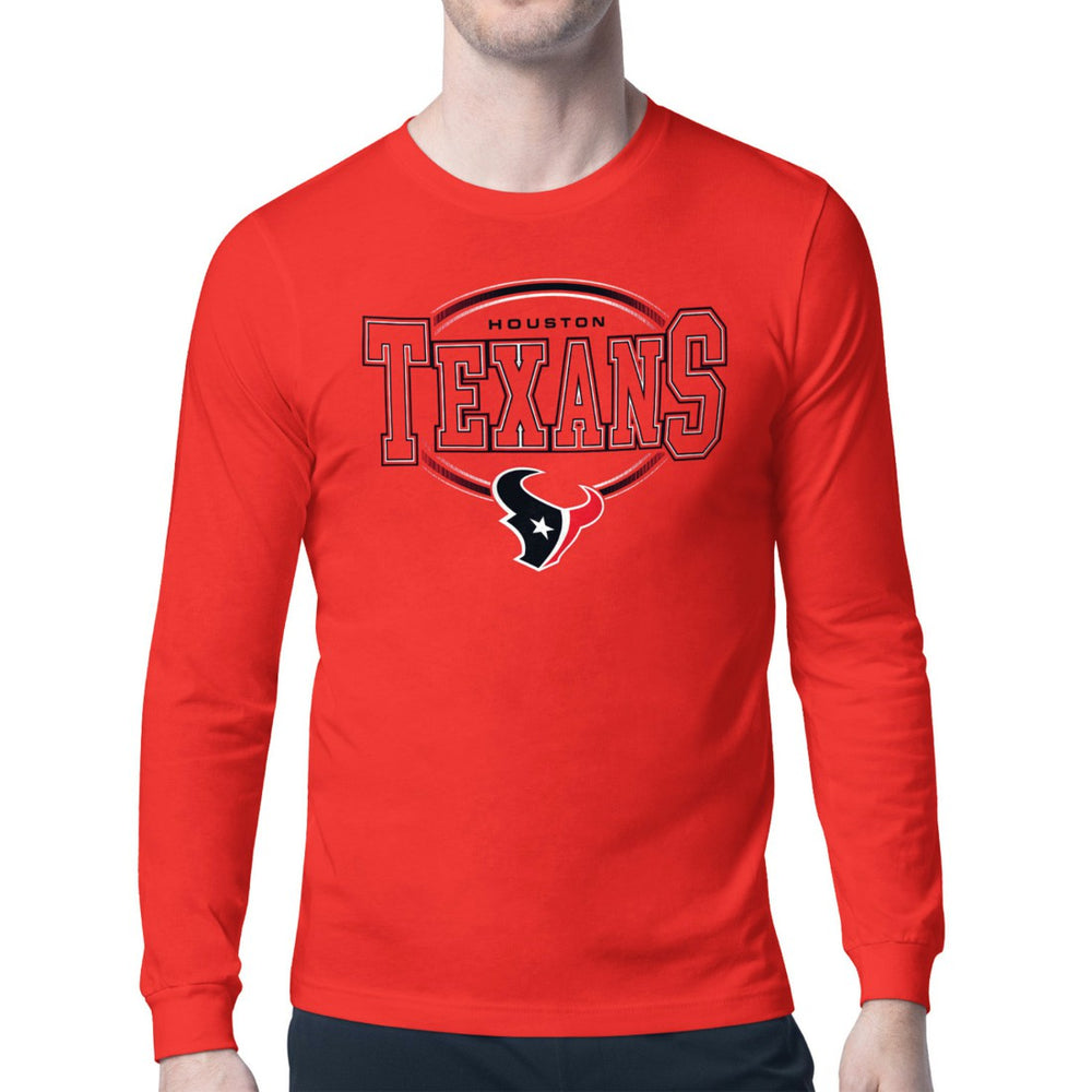 Houston Texans Starter Team Track Graphic Long Sleeve T-Shirt