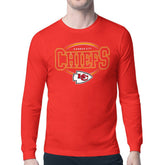Kansas City Chiefs Starter Team Track Graphic Long Sleeve T-Shirt